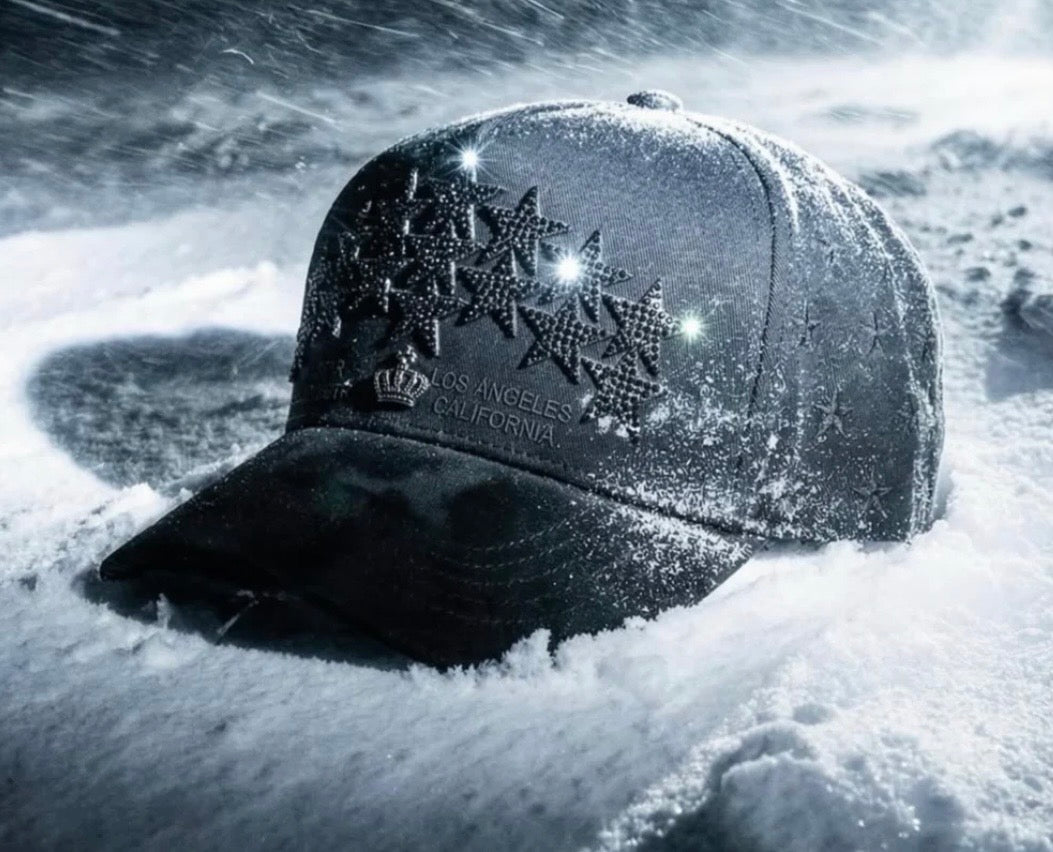 STAR HATS - district total black
