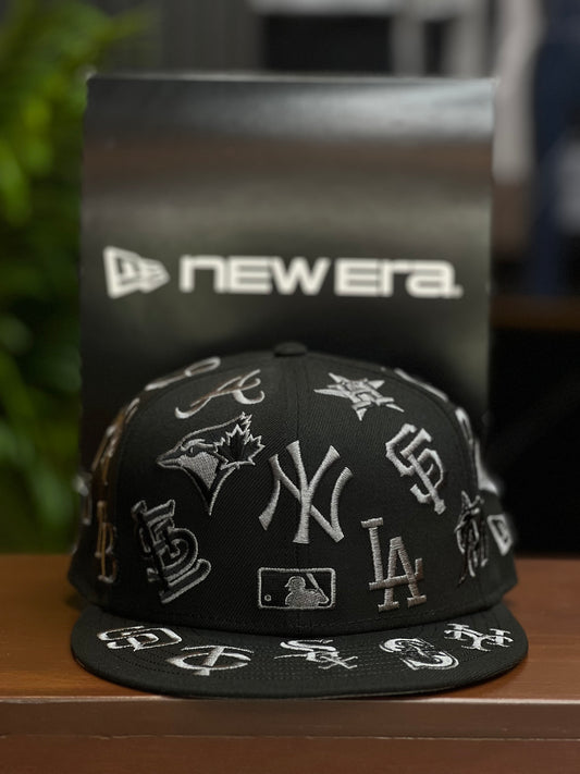 59FIFTY- ALLOVER BLACK
