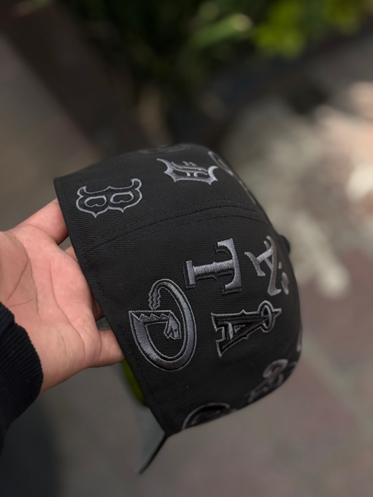 NEW ERA ALL OVER BLACK