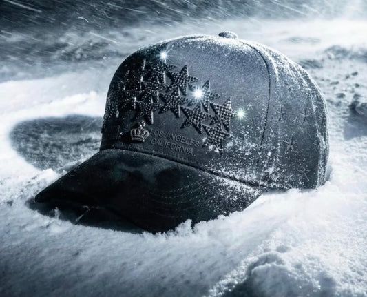 STAR HATS - district total black