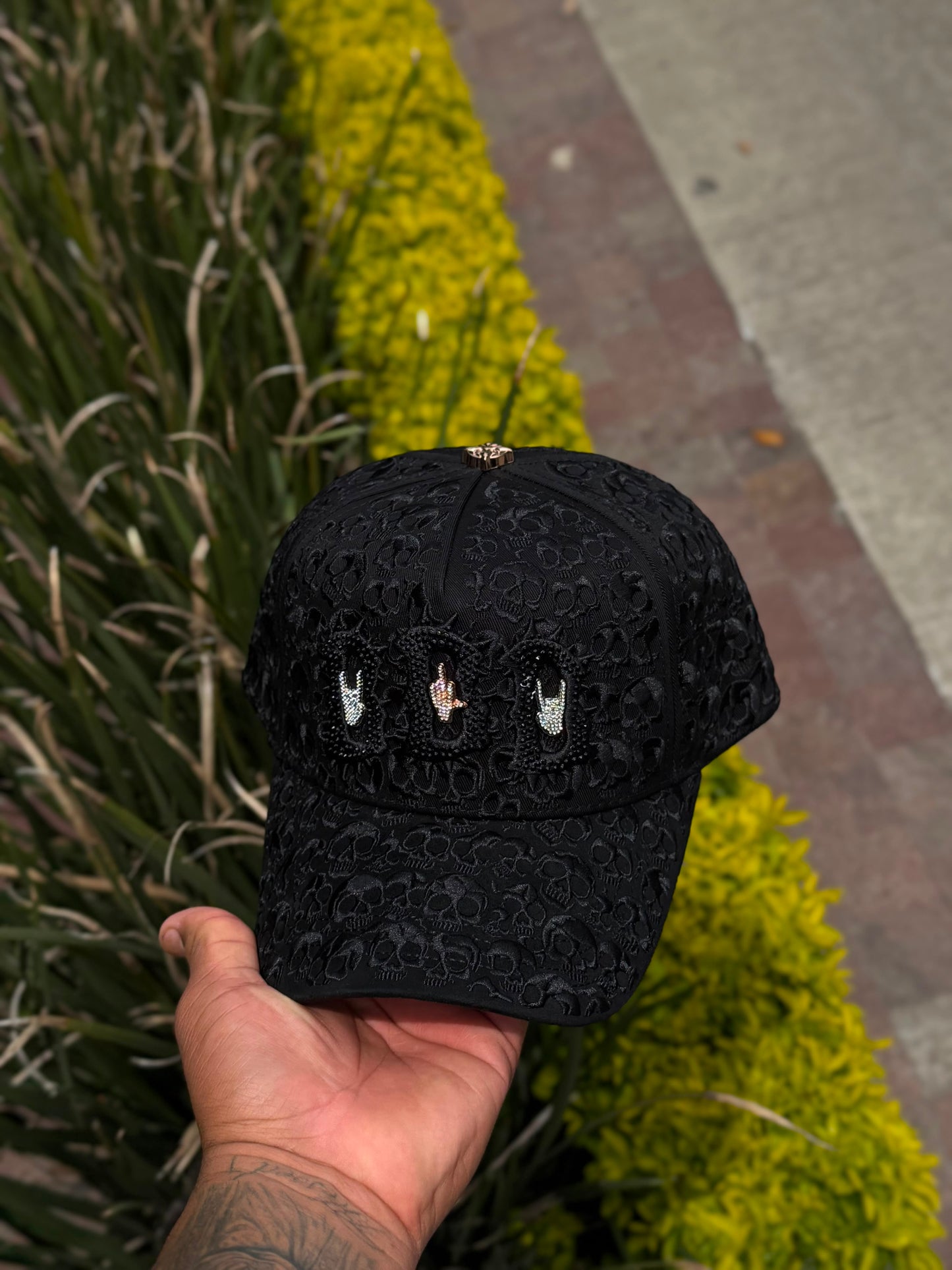 BARBAS HATS “BBB HAND SKULL”