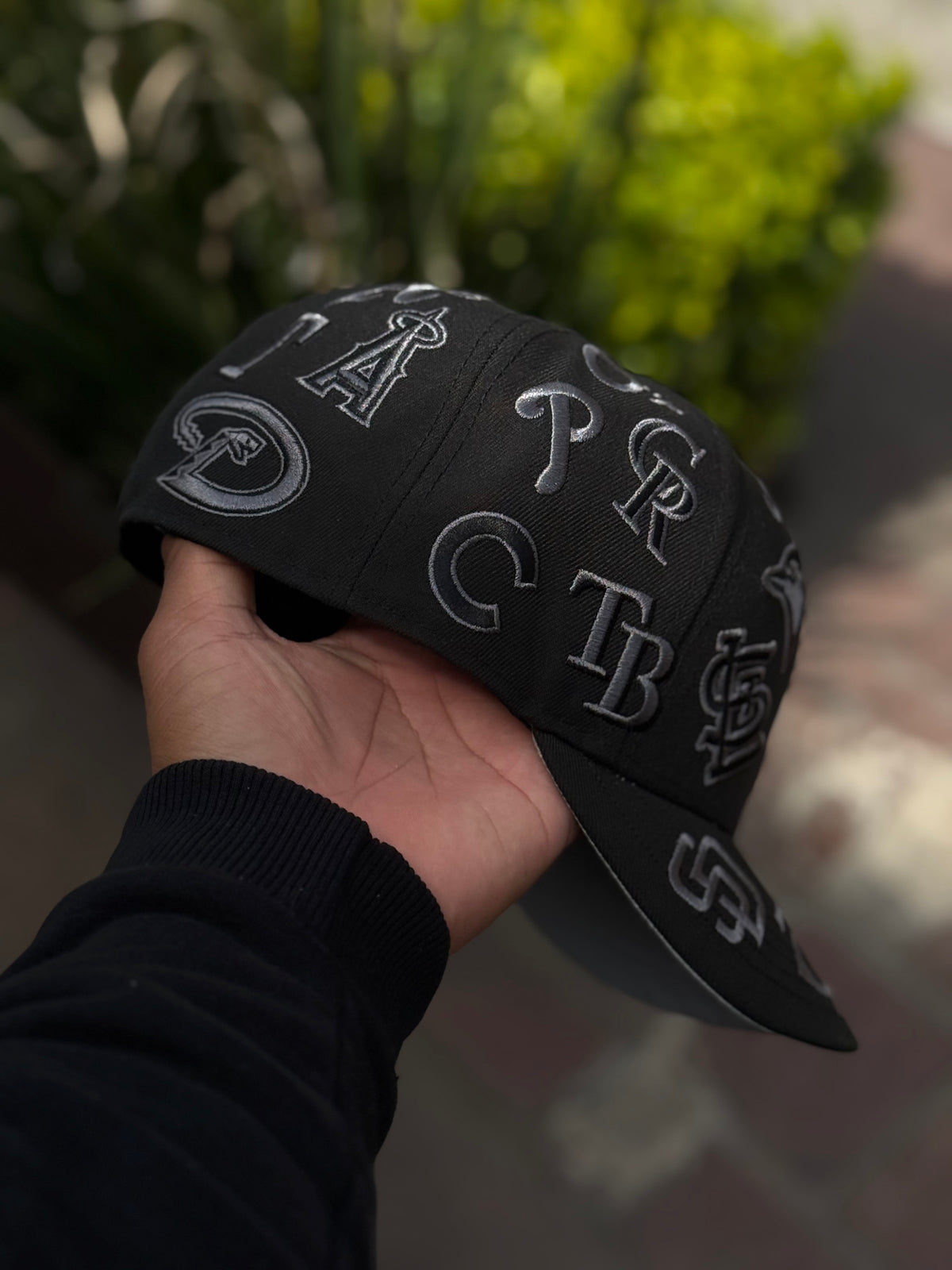 NEW ERA ALL OVER BLACK